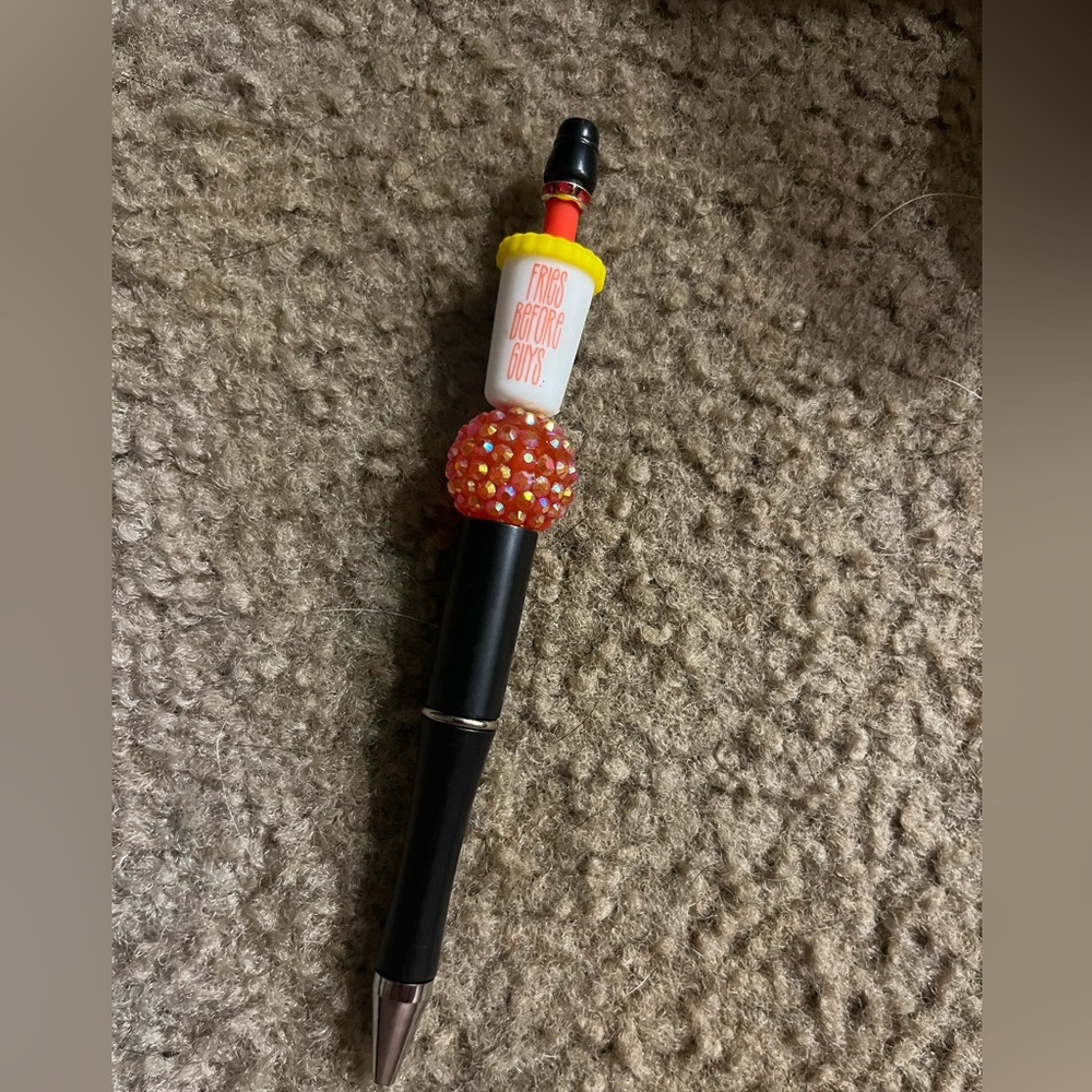 Beaded pen